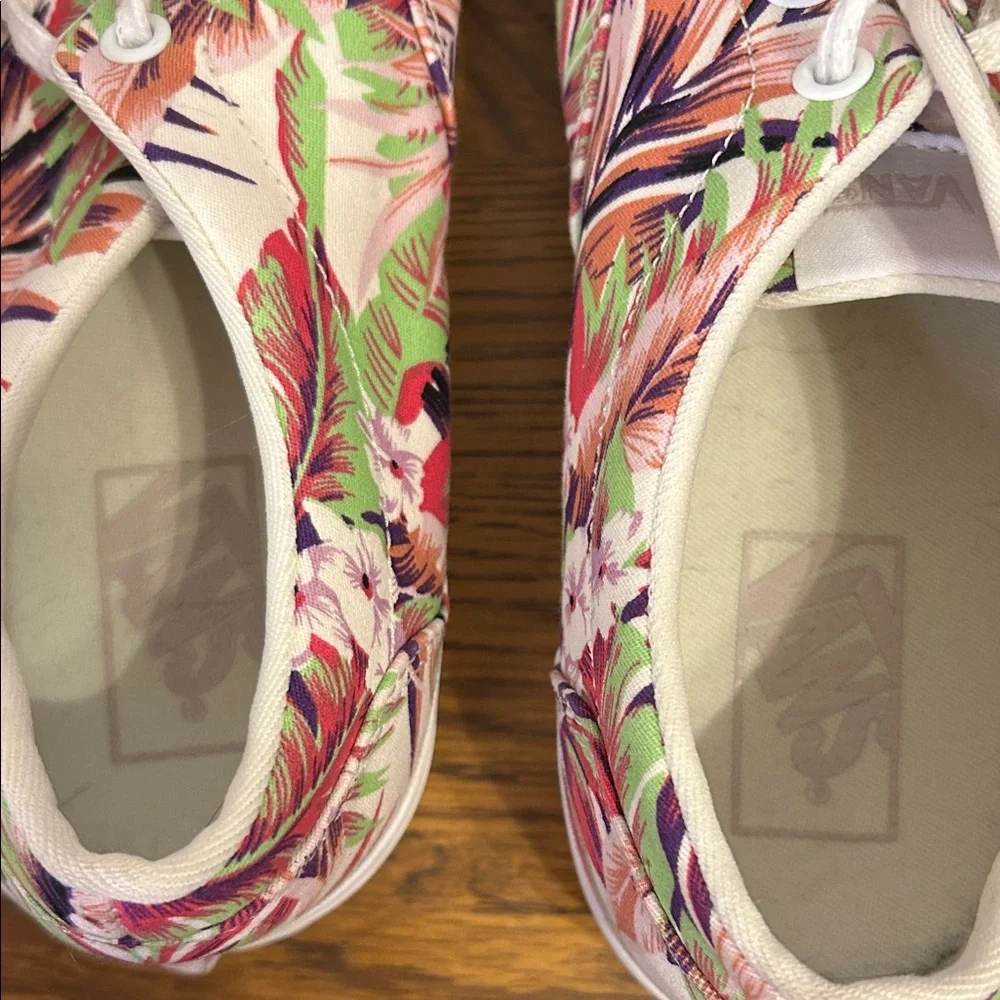 Vans Women's Tropical Print Canvas Sneakers - Picture 3 of 5